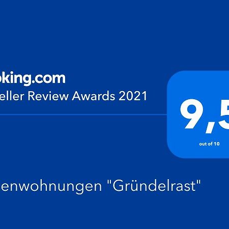 Ferienwohnungen "Gruendelrast" Prossen Eksteriør billede